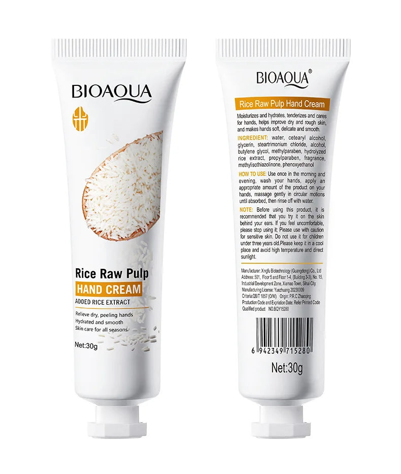 BIOAQUA White Rice Hand Cream