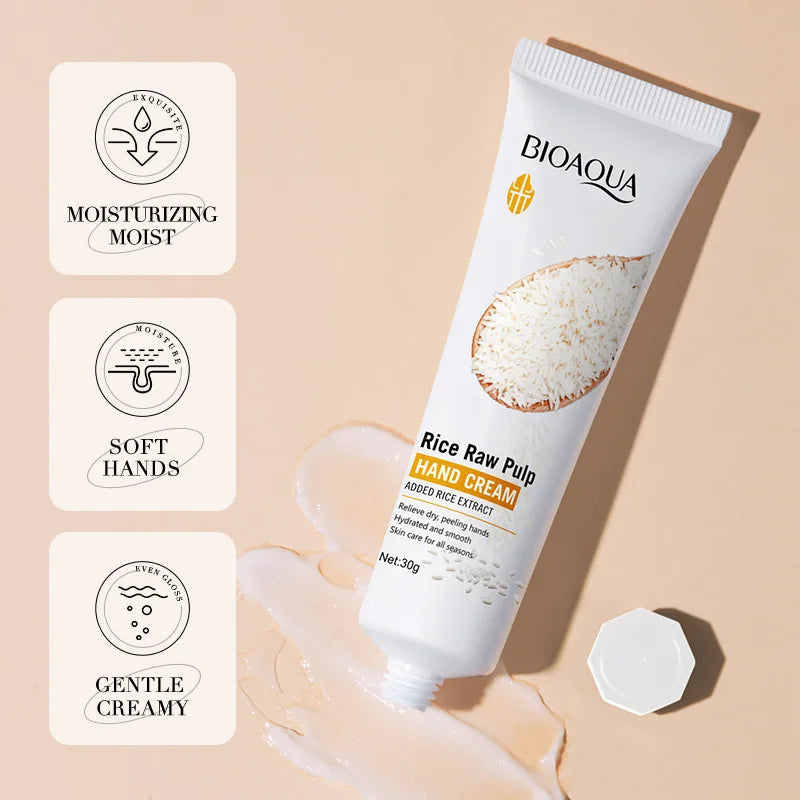 BIOAQUA White Rice Hand Cream