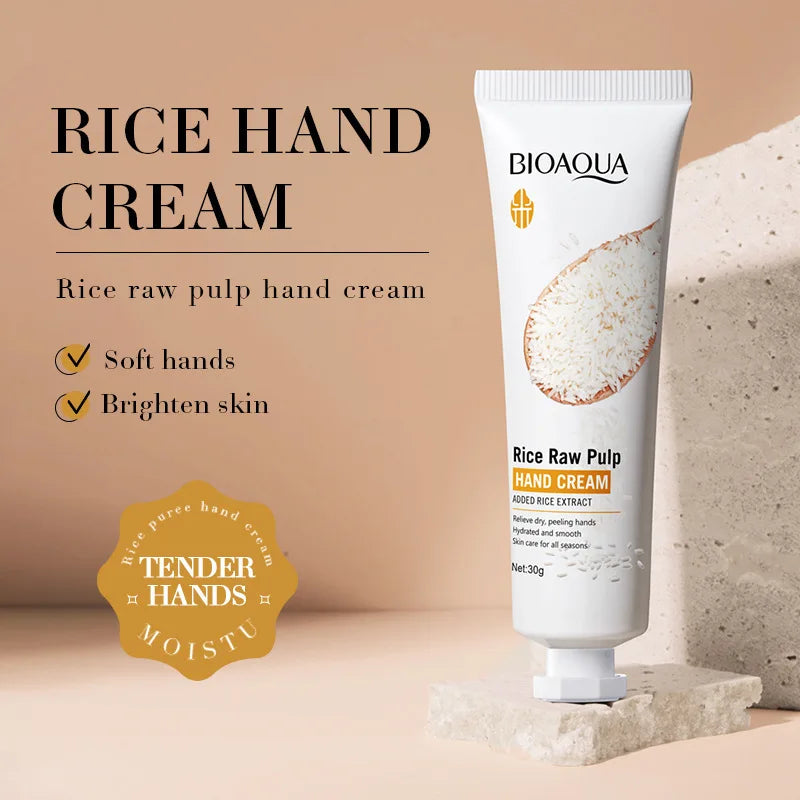 BIOAQUA White Rice Hand Cream