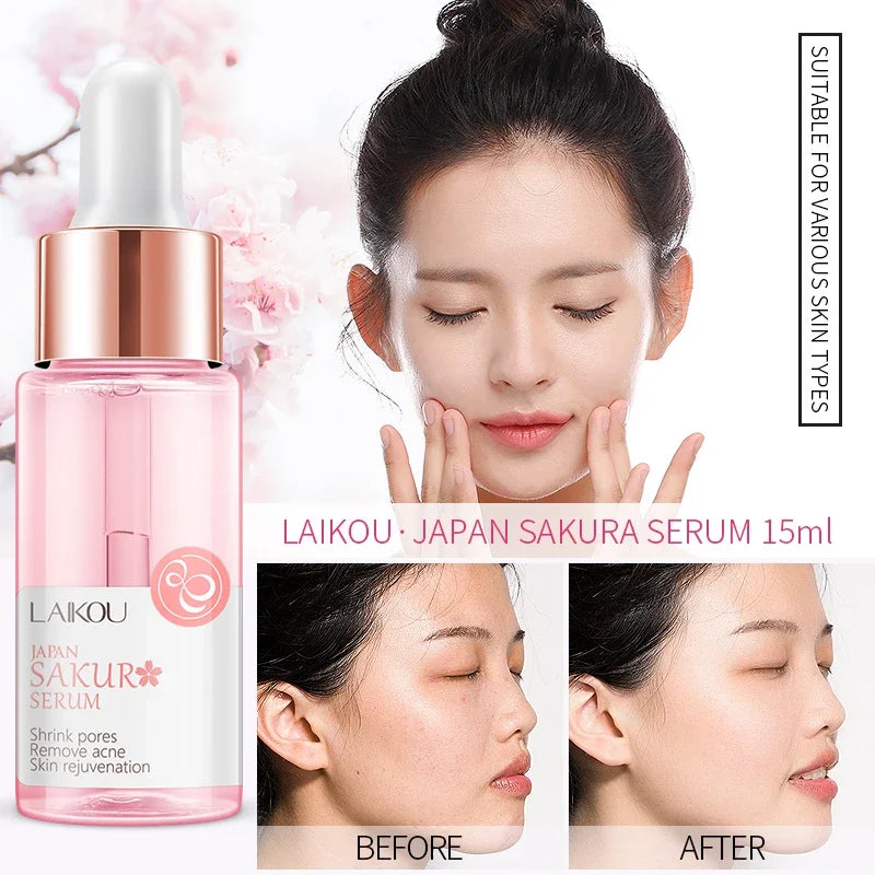 LAIKOU Sakura Face Essence Anti-Wrinkle Serum – 17ml