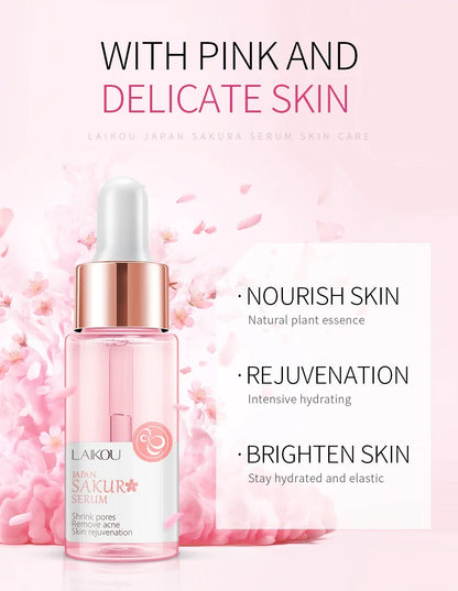 LAIKOU Sakura Face Essence Anti-Wrinkle Serum – 17ml