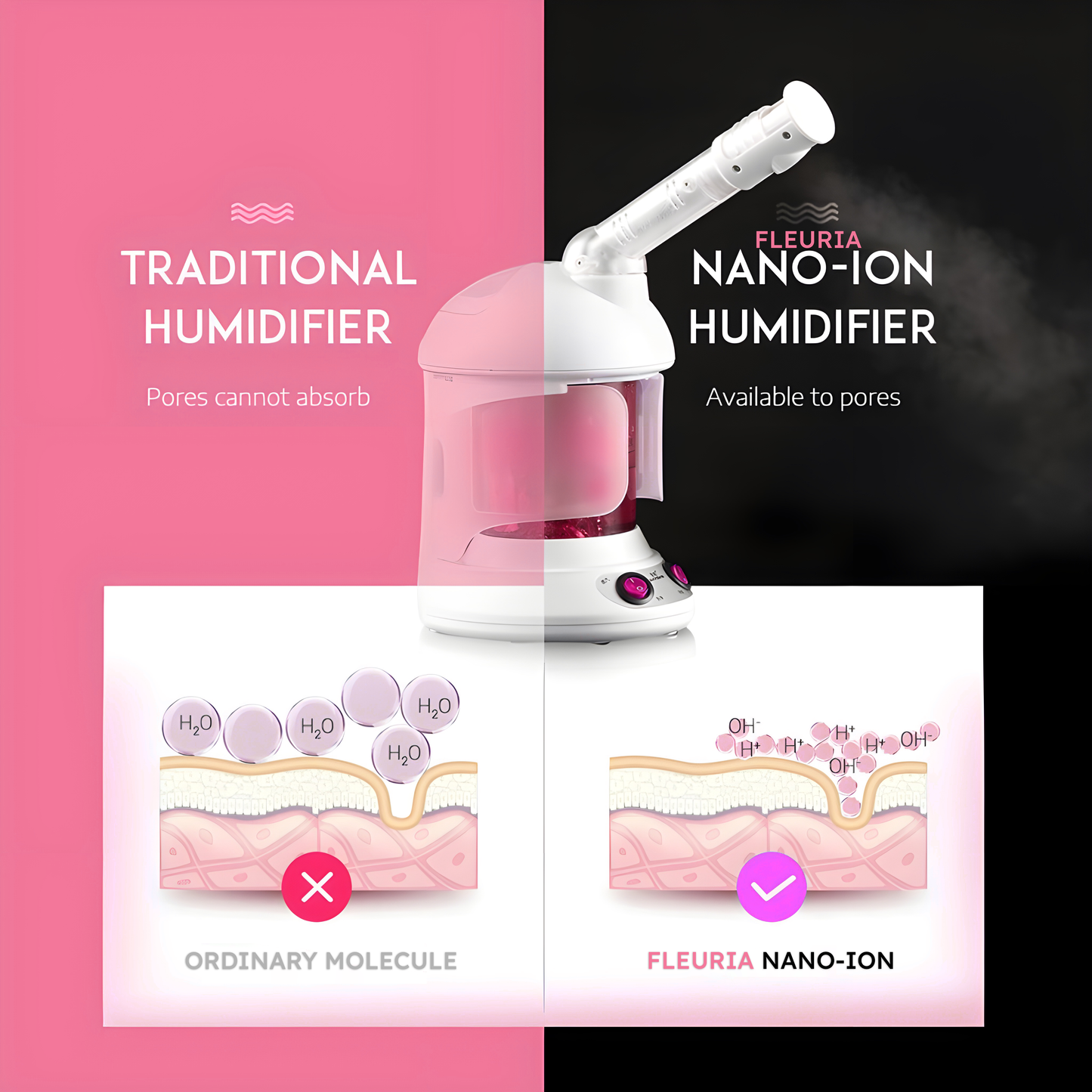 Fleuria Hydrating Glow Steamer